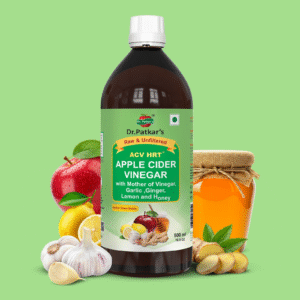 Dr. Patkar's - Apple Cider Vinegar with Ginger, Garlic, Lemon, & Honey (500ml)