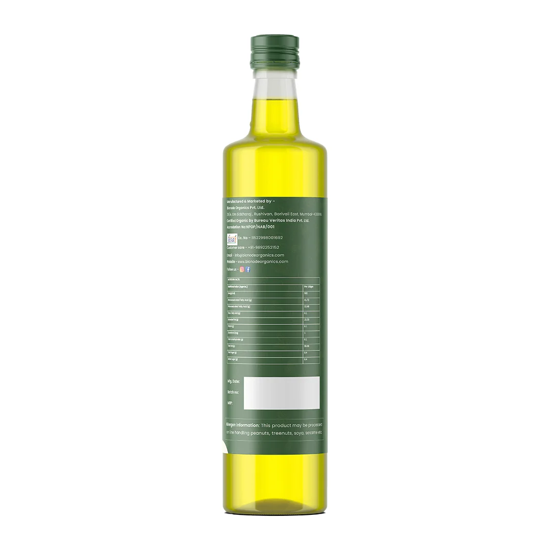 Cold Pressed Groundnut Oil – Certified Organic – 1 Ltr - Image 3