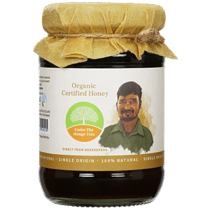 Under The Mango Tree Honey - Organic Certified, 200 g Bottle