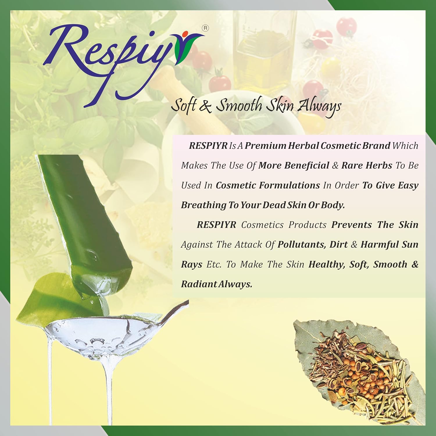 RESPIYR Moisturizing Aloe vera Facewash (150 gm) - Image 4