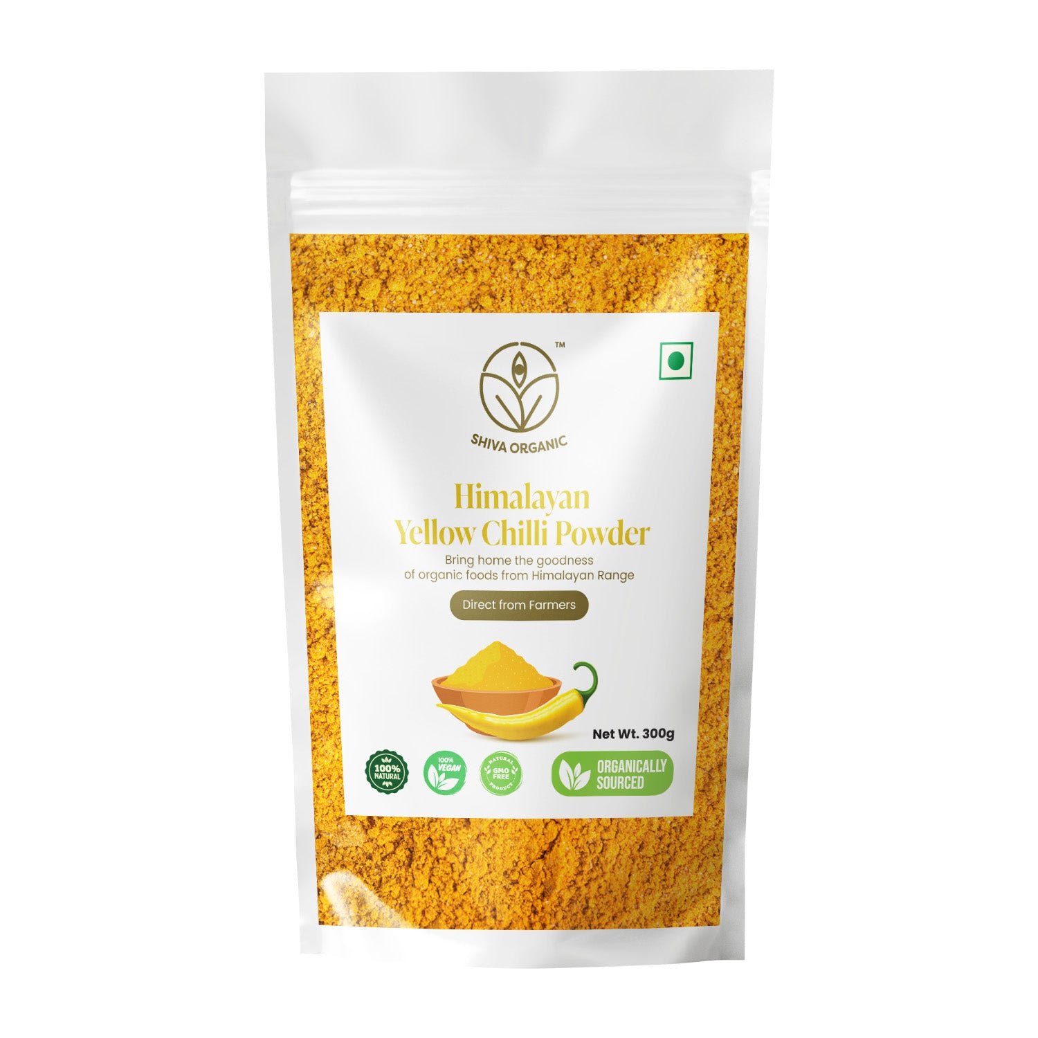 Himalayan Yellow Chilli Powder - Organic 300g - Image 6