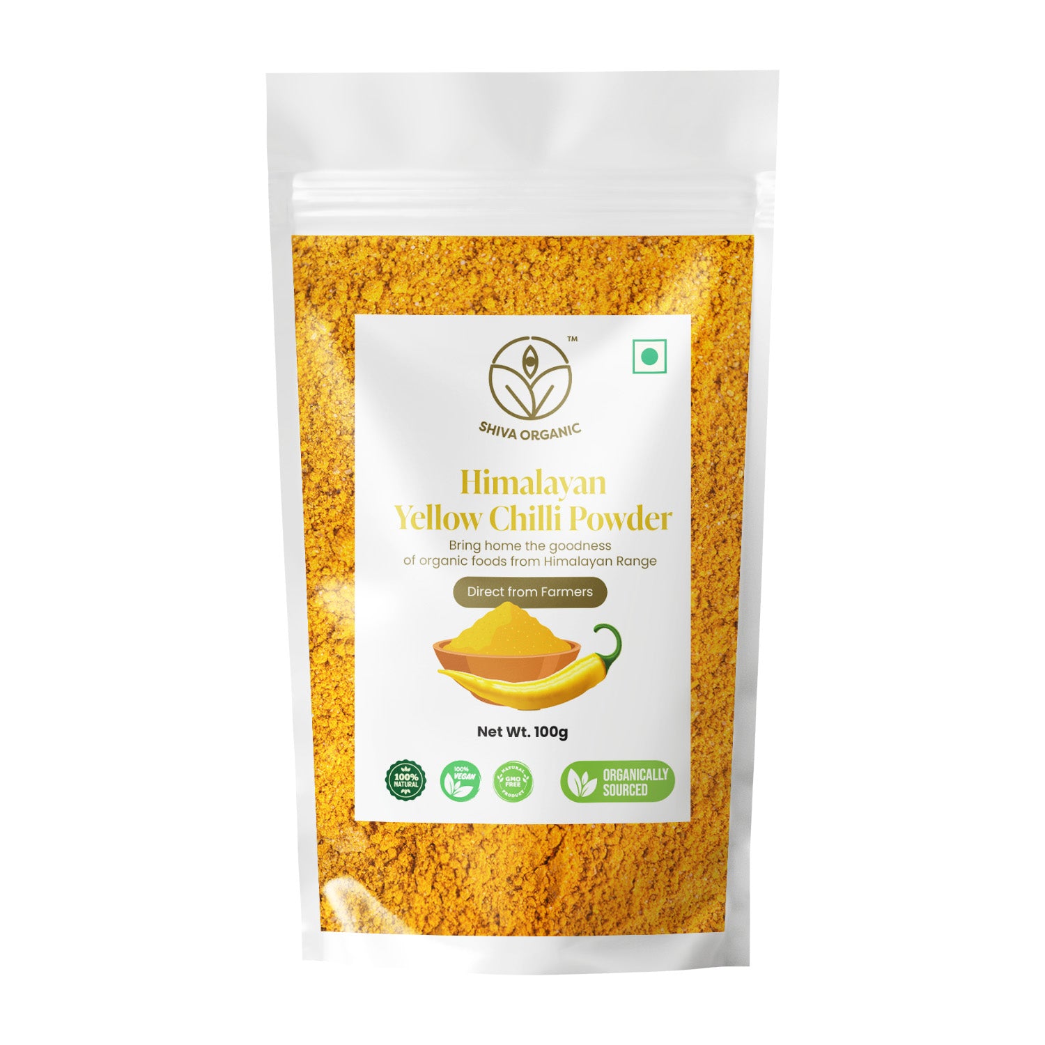 Himalayan Yellow Chilli Powder - Organic 300g - Image 7