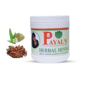 Payal's Herbal Henna Powder for Hair Colour Mehandi 500gm for Men And Woomen